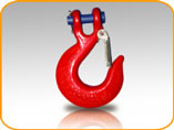 clevis eye hooks for easy chain sling assembly